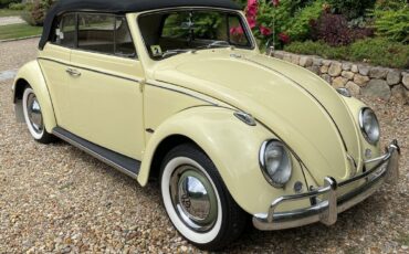Volkswagen-Cabriolet-1963-Yukon-Yellow-Beige