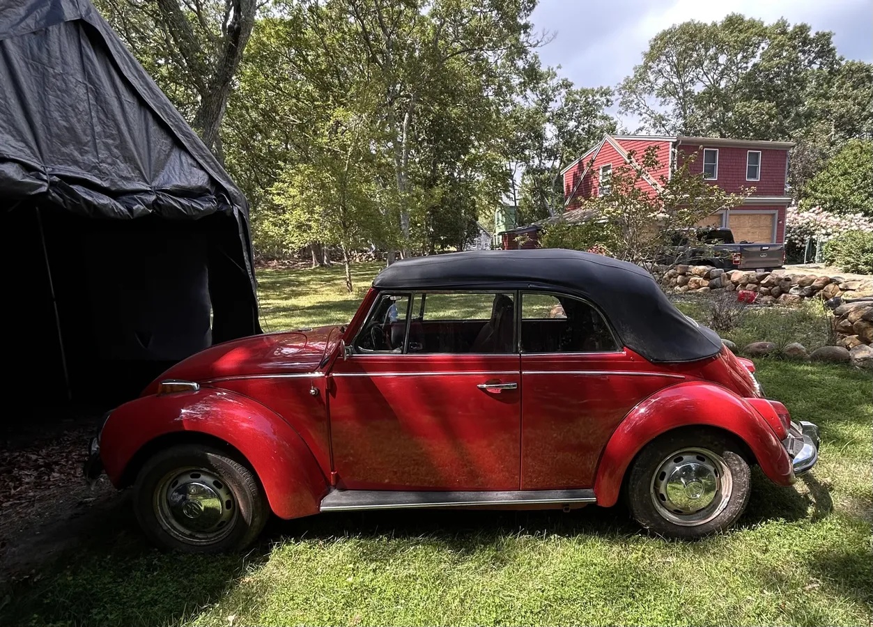 Volkswagen-Super-beetle-1971-Red-Red-3