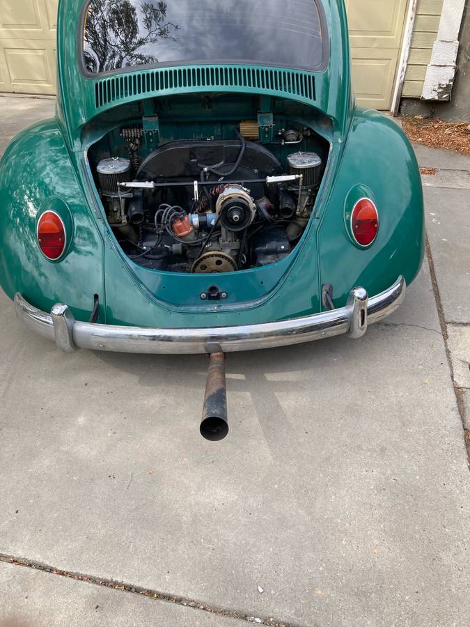 Volkswagen-beetle-1964-green