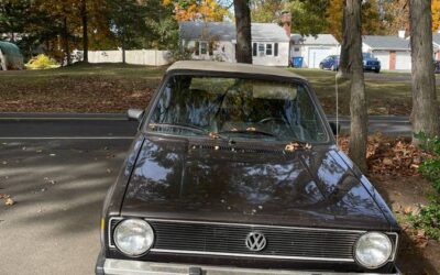 Volkswagen cabriolet 1986