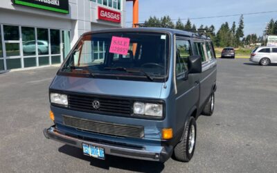 Volkswagen vanagon, 4cyl, rwd 1987
