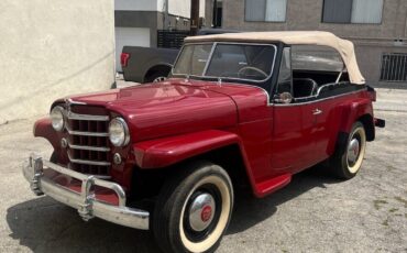 Willys-Jeepster-1950-Red-Black