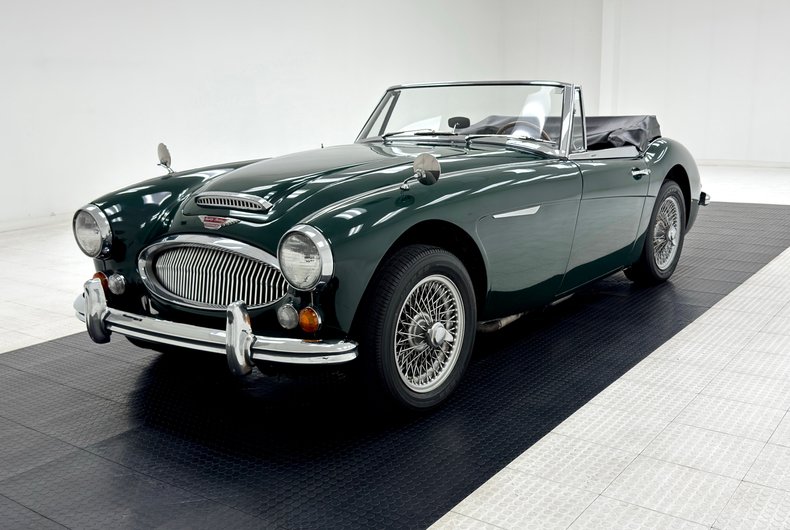 Austin-healey-3000-1967-British-Racing-Green-Black