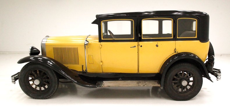 Buick-Other-1929-Yellow-Tan-1