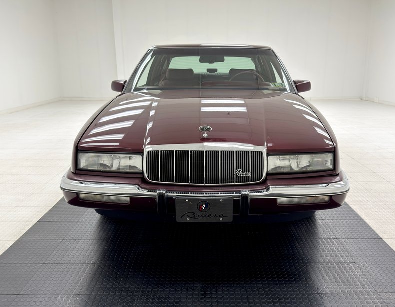 Buick-Riviera-1992-Claret-Red-Red-14