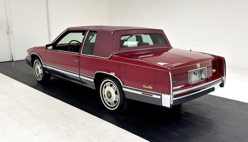 Cadillac-Coupe-deville-1991-Carmine-Red-Burgundy-1