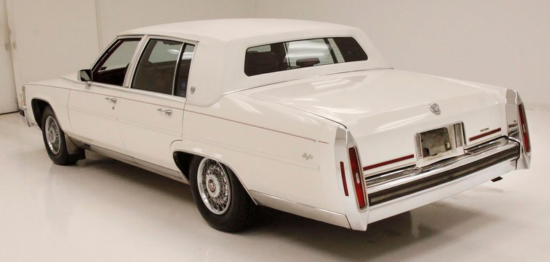 Cadillac-Fleetwood-1989-White-Red-12