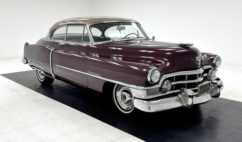 Cadillac-Series-61-1950-Burgundy-Dark-Gray-5