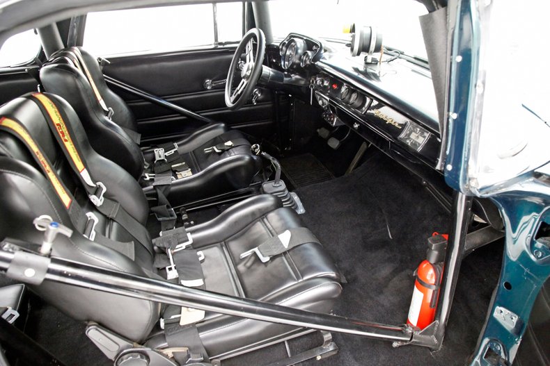 Chevrolet-150-1957-Green-Black-34