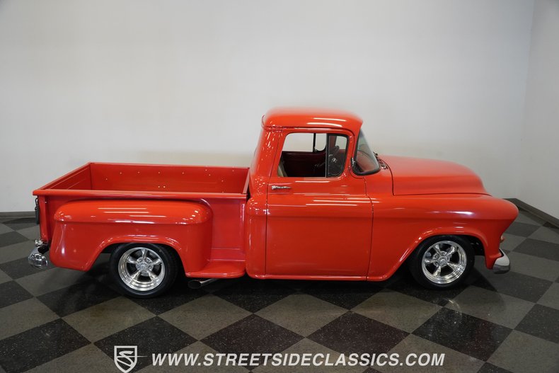 Chevrolet-3100-1955-Red-Tan-17
