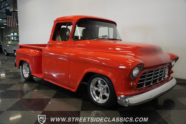 Chevrolet-3100-1955-Red-Tan-19