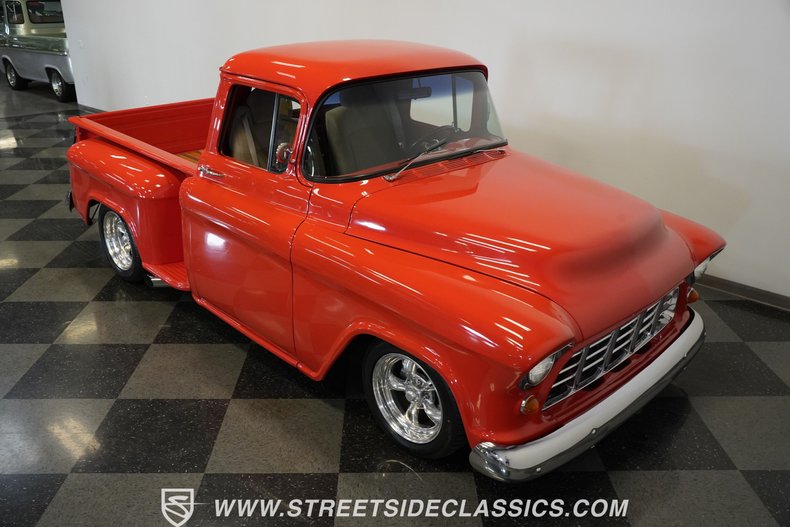Chevrolet-3100-1955-Red-Tan-20