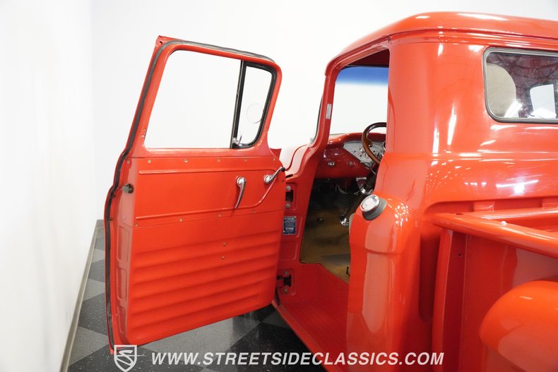 Chevrolet-3100-1955-Red-Tan-34