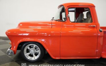 Chevrolet-3100-1955-Red-Tan-36