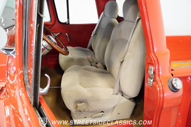 Chevrolet-3100-1955-Red-Tan-37