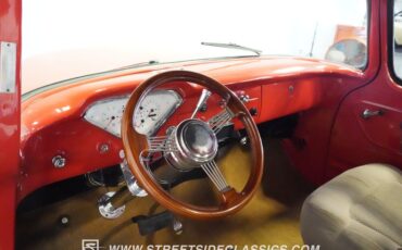 Chevrolet-3100-1955-Red-Tan-39
