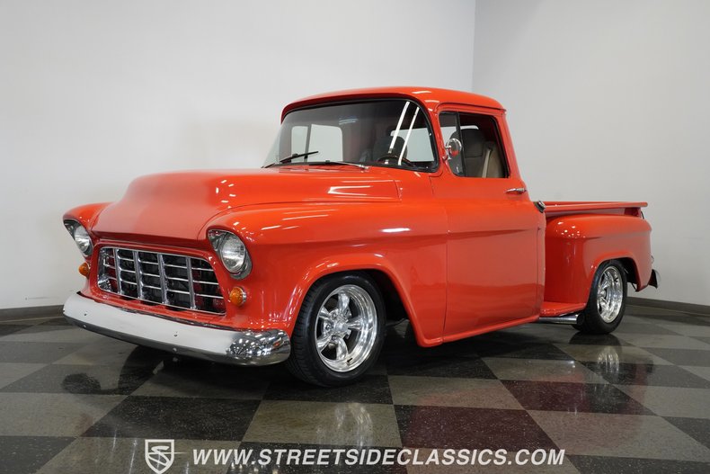Chevrolet-3100-1955-Red-Tan-5