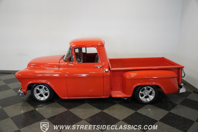Chevrolet-3100-1955-Red-Tan-8