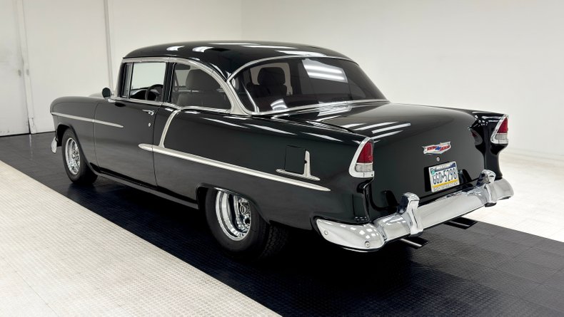 Chevrolet-Bel-air-1955-Black-Gray-1