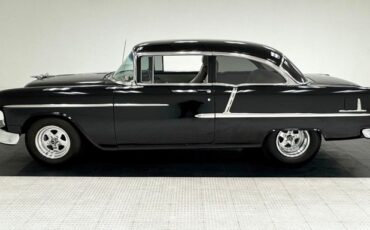 Chevrolet-Bel-air-1955-Black-Gray