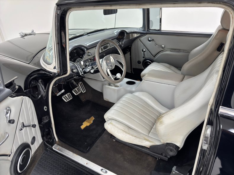 Chevrolet-Bel-air-1955-Black-Gray-40