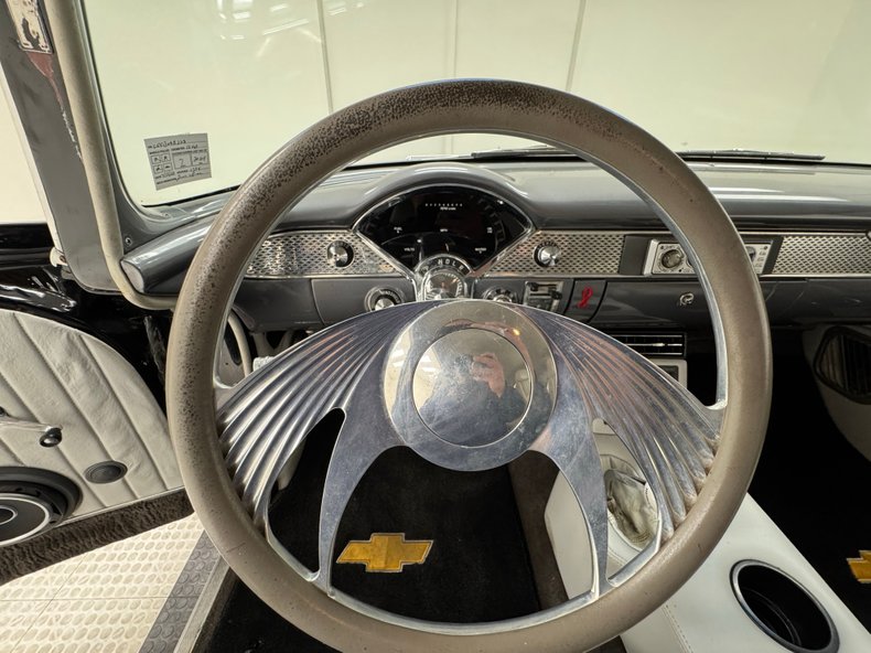 Chevrolet-Bel-air-1955-Black-Gray-45