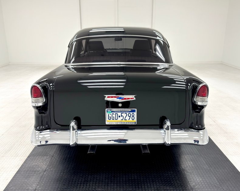 Chevrolet-Bel-air-1955-Black-Gray-48