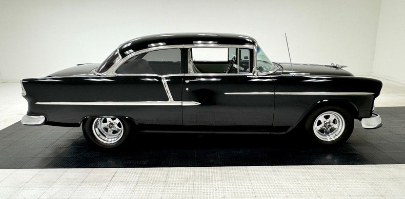 Chevrolet-Bel-air-1955-Black-Gray-5