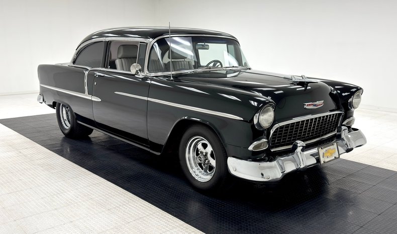 Chevrolet-Bel-air-1955-Black-Gray-6