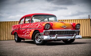 Chevrolet-Bel-air-1956-Red-Red-1