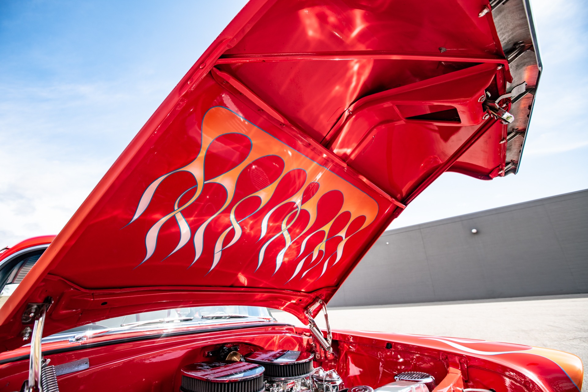 Chevrolet-Bel-air-1956-Red-Red-11