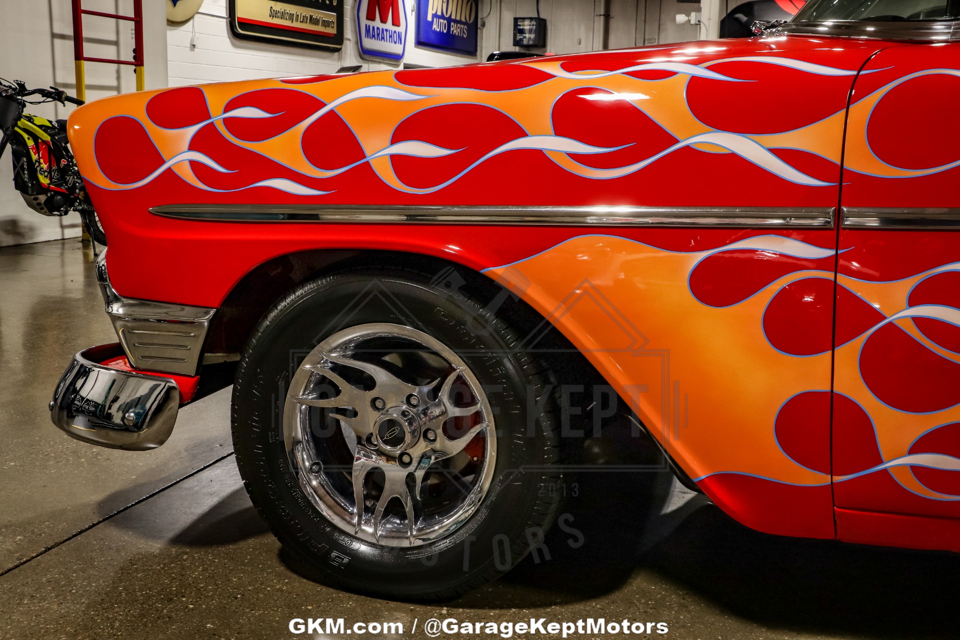 Chevrolet-Bel-air-1956-Red-Red-14