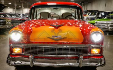Chevrolet-Bel-air-1956-Red-Red-33