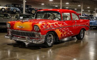 Chevrolet-Bel-air-1956-Red-Red-44