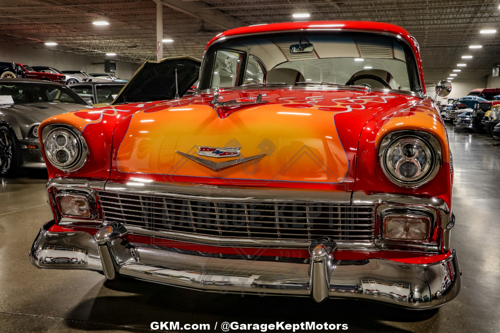 Chevrolet-Bel-air-1956-Red-Red-6