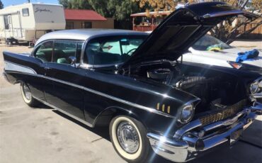 Chevrolet-Bel-air-1957-Black-grey-Black-grey-2