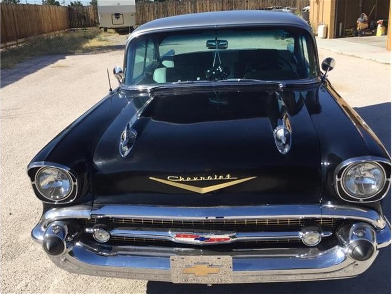 Chevrolet-Bel-air-1957-Black-grey-Black-grey-3