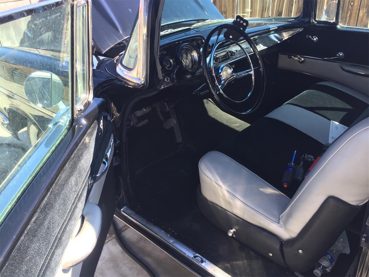 Chevrolet-Bel-air-1957-Black-grey-Black-grey-8