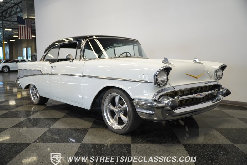 Chevrolet-Bel-air-1957-White-35