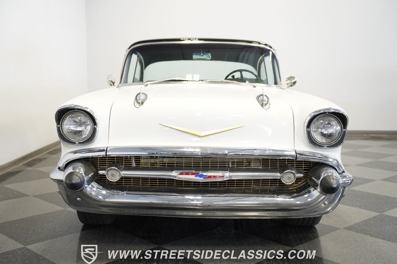 Chevrolet-Bel-air-1957-White-37