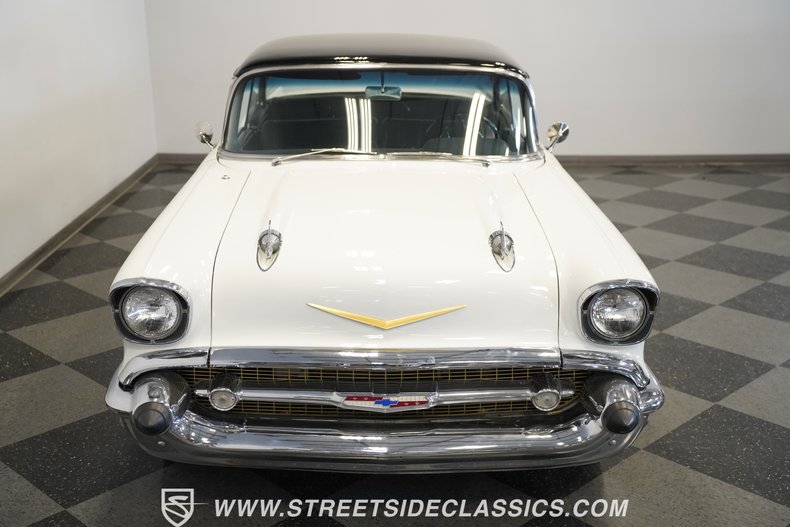 Chevrolet-Bel-air-1957-White-38