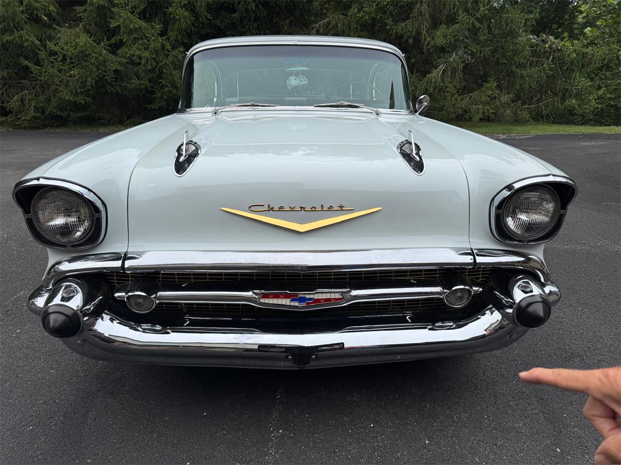 Chevrolet-Bel-air-1957-White-Grey-24