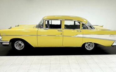 Chevrolet-Bel-air-1957-Yellow-Black