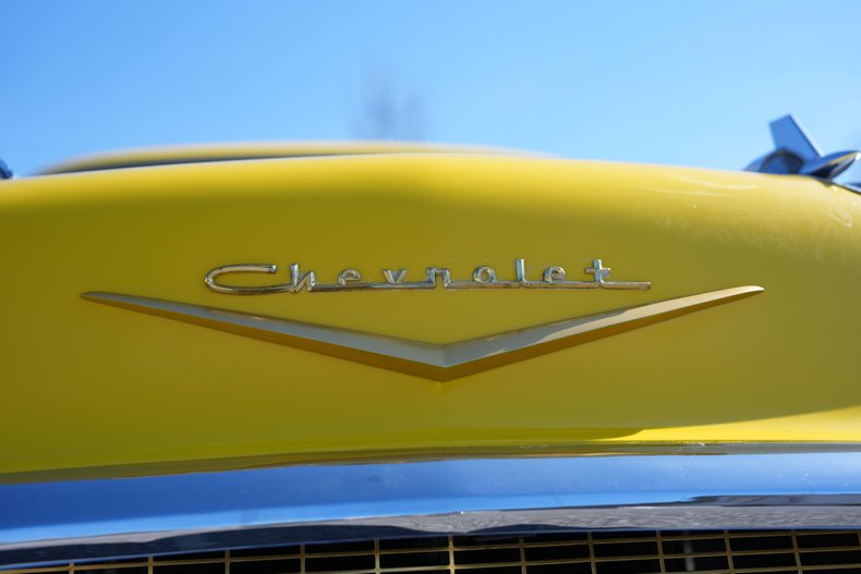 Chevrolet-Bel-air-1957-Yellow-Black-42