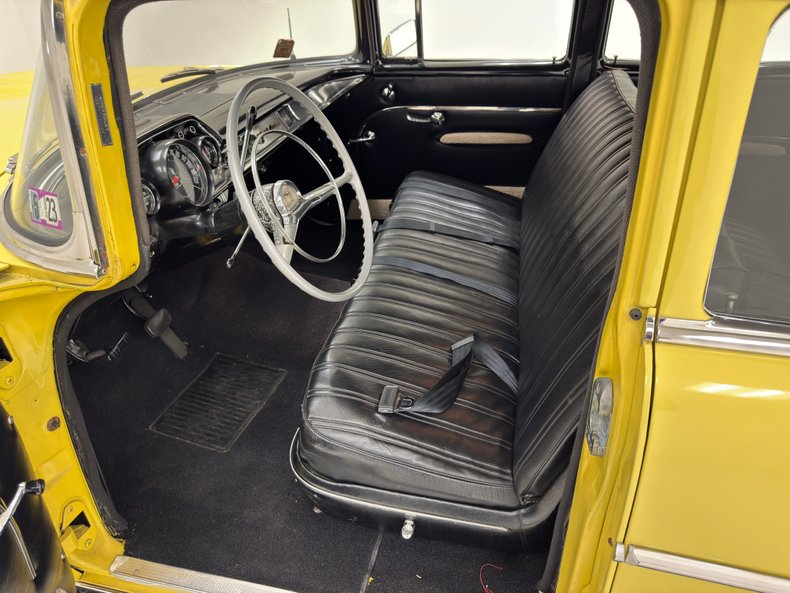 Chevrolet-Bel-air-1957-Yellow-Black-42