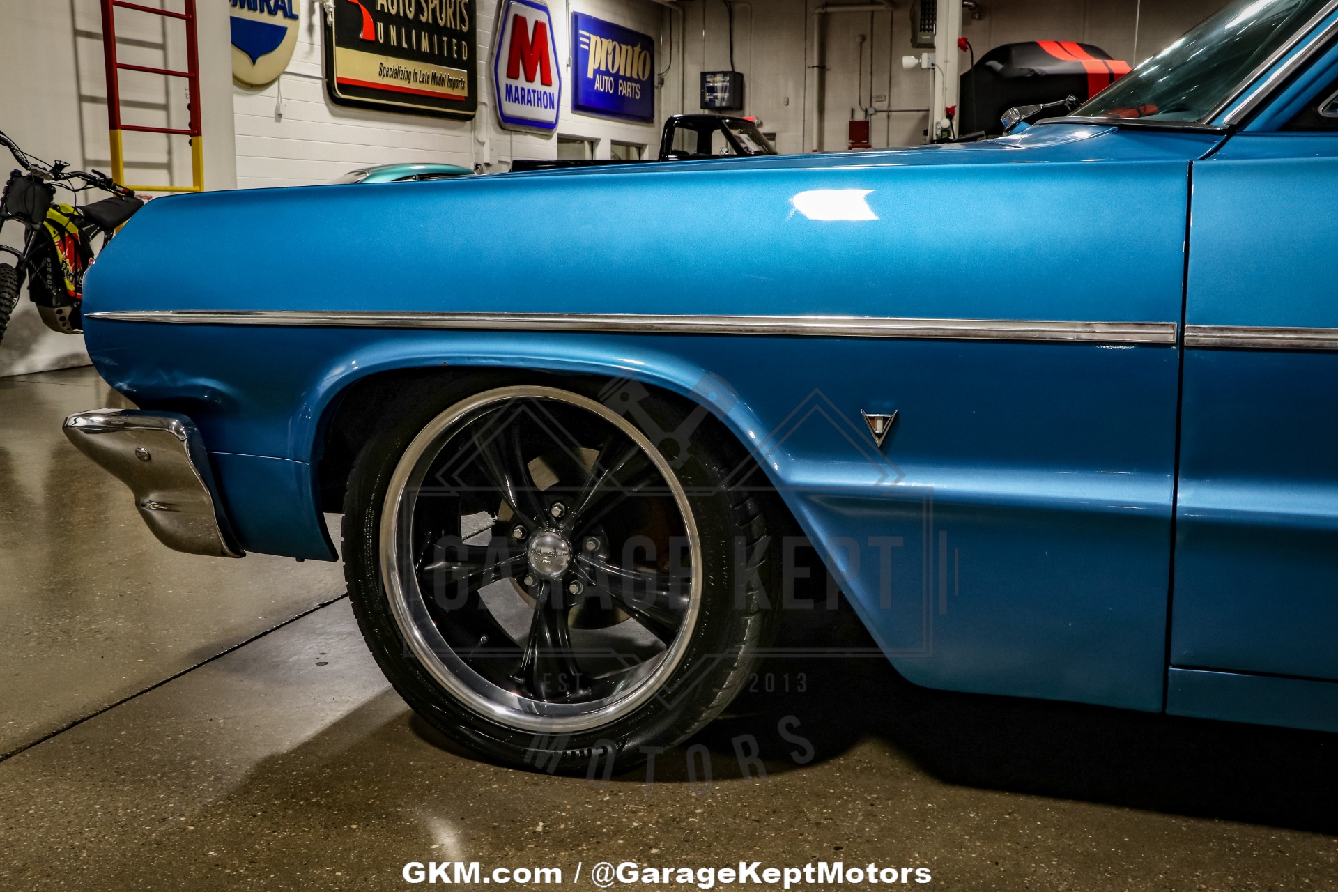 Chevrolet-Bel-air-1964-Blue-Blue-13