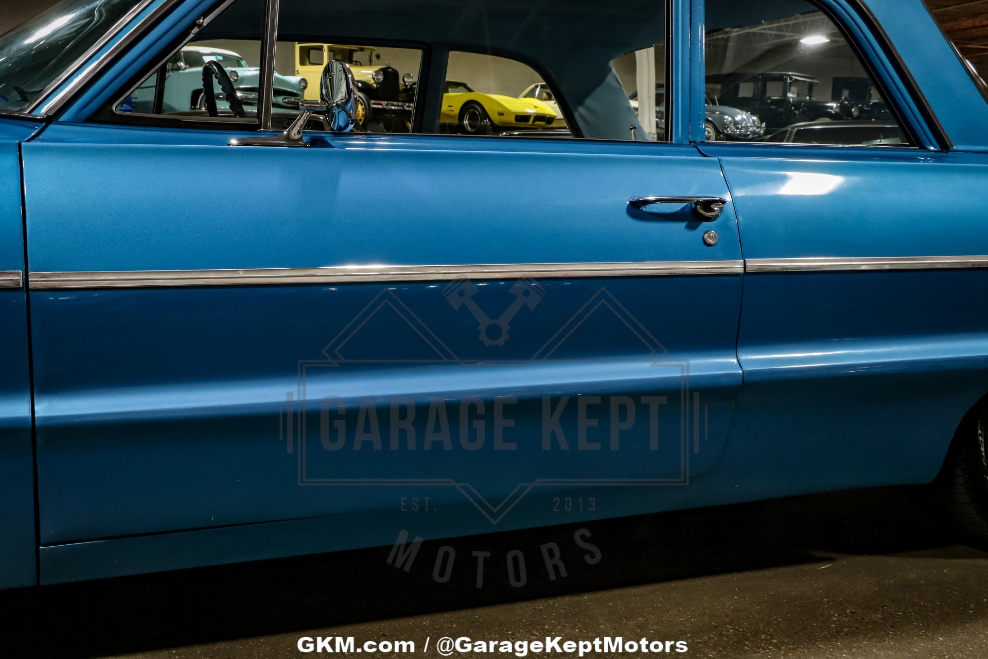 Chevrolet-Bel-air-1964-Blue-Blue-14