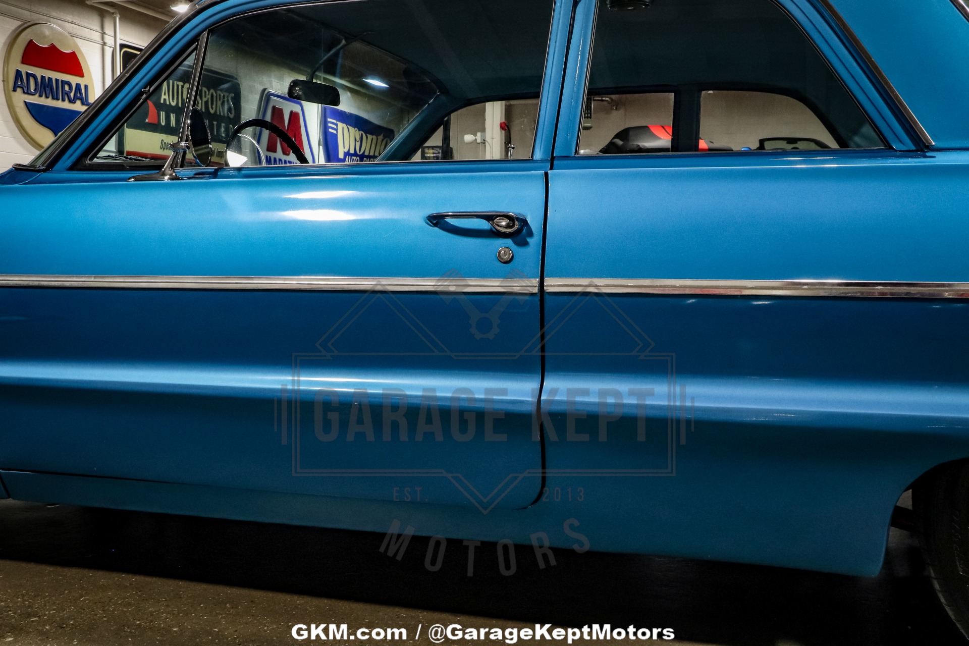 Chevrolet-Bel-air-1964-Blue-Blue-15