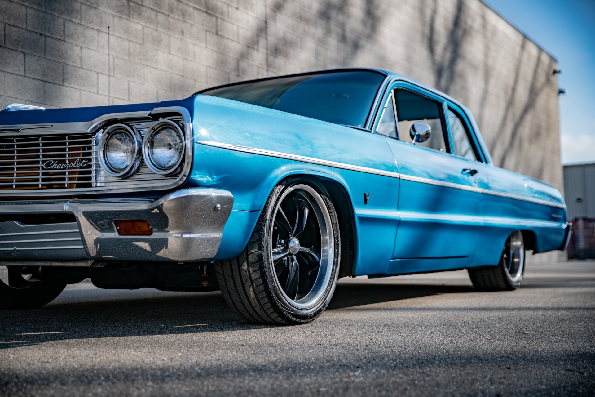 Chevrolet-Bel-air-1964-Blue-Blue-21