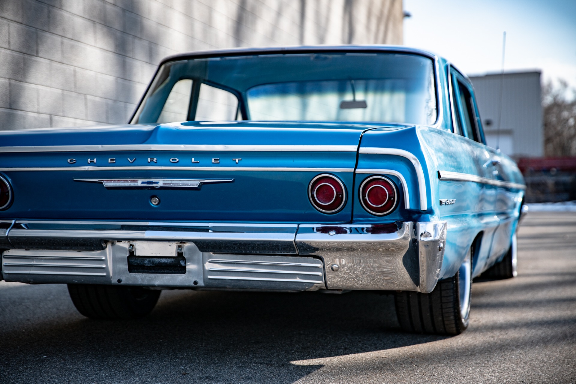 Chevrolet-Bel-air-1964-Blue-Blue-27